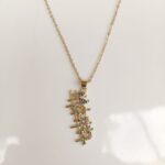 Collar "MAMA" Artístico con Charms