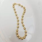 Collar "Golden Bubbles" de Esferas