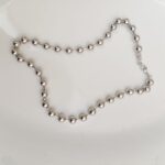 Collar "Silver Bubbles" de Esferas